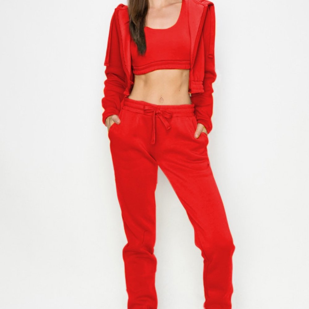 3 Pc Fleece Set